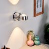 Lampe de salle de bain Florenz LED Aluminium, 2 lumières