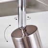 Plafonnier Tulla Nickel mat, 2 lumières