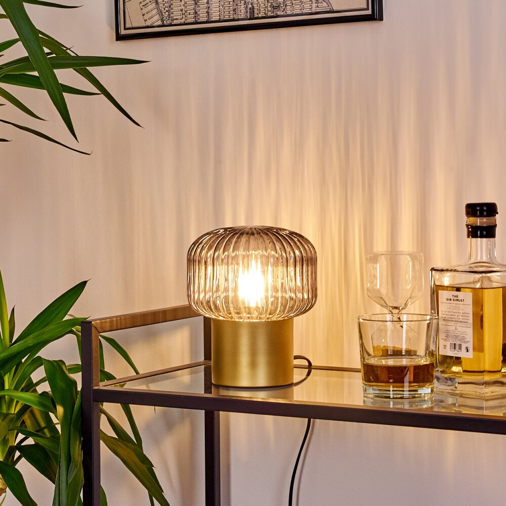 Lampe de table Gallo Or, Laiton, 1 lumière main product photo