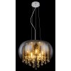 Suspension Globo KALLA Fumé, 5 lumières