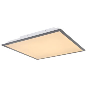 Plafonnier Globo DORO LED Gris, Blanc, 1 lumière