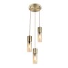 Suspension Globo ANNIKA Laiton, 3 lumières