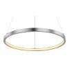 Suspension Globo RALPH LED Nickel mat, 1 lumière