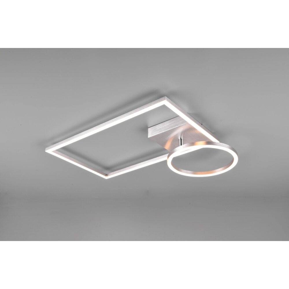 Plafonnier Reality Verso LED Aluminium, 1 lumière main product photo