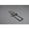 Suspension Trio Salinas LED Noir, 1 lumière