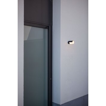 Applique murale d'extérieur Lutec CYRA LED Noir, 1 lumière