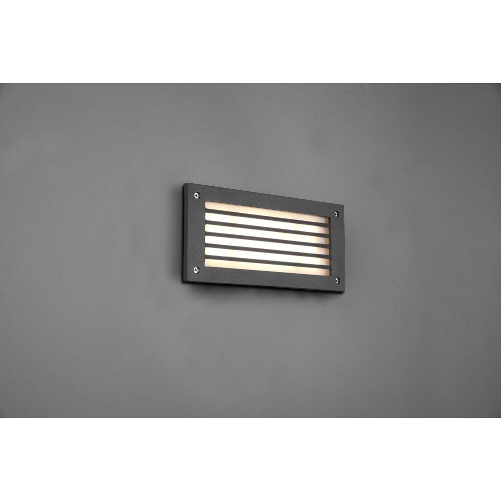 Applique murale d'extérieur Trio Hardey LED Anthracite, 1 lumière main product photo