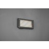 Applique murale d'extérieur Trio Hardey LED Anthracite, 1 lumière