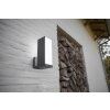 Applique murale d'extérieur Lutec CUBA LED Anthracite, 2 lumières