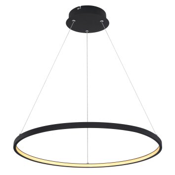 Suspension Globo RALPH LED Noir, 1 lumière