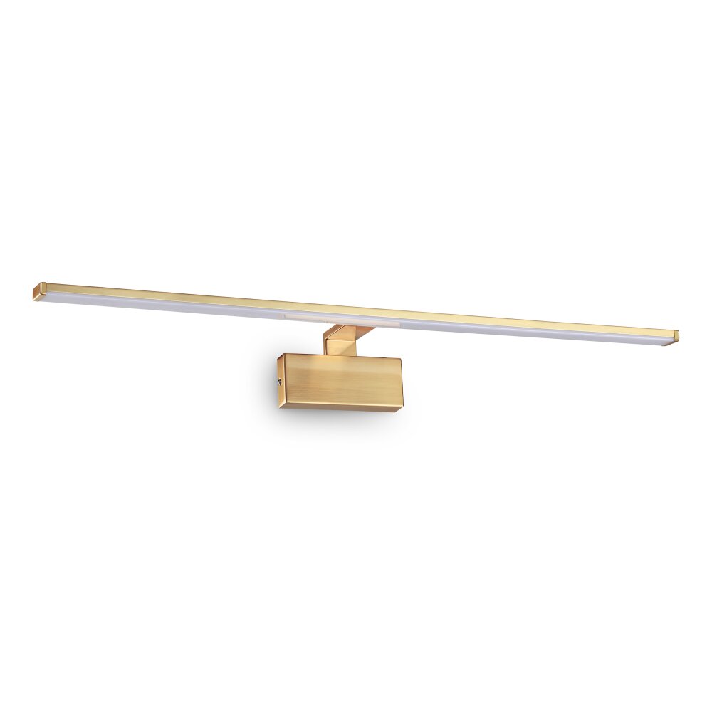 Applique murale Ideallux ALMA LED Laiton, 1 lumière main product photo