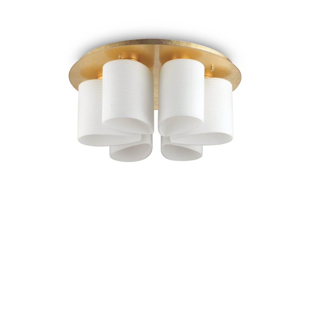 Plafonnier Ideallux DAISY Or, 6 lumières main product photo