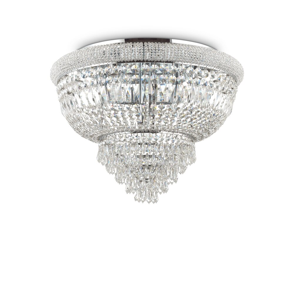Plafonnier Ideallux DUBAI Chrome, 24 lumières main product photo