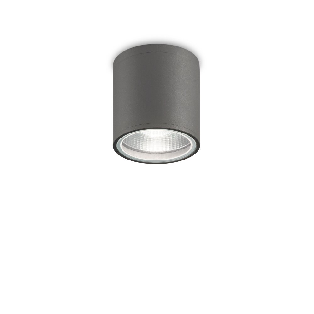 plafonnier extérieur Ideallux GUN Anthracite, 1 lumière main product photo
