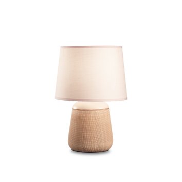 Lampe de table Ideallux KALI-2 Brun, 1 lumière