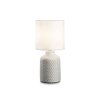 Lampe de table Ideallux KALI-3 Gris, Blanc, 1 lumière