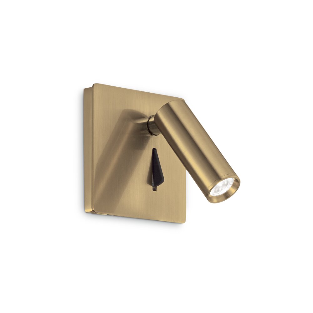 Applique murale Ideallux LITE LED Laiton, 1 lumière main product photo