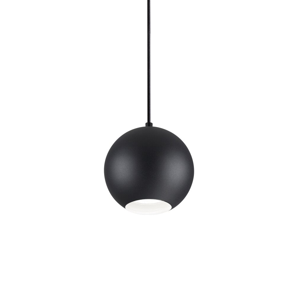 Suspension Ideallux MR Noir, 1 lumière main product photo
