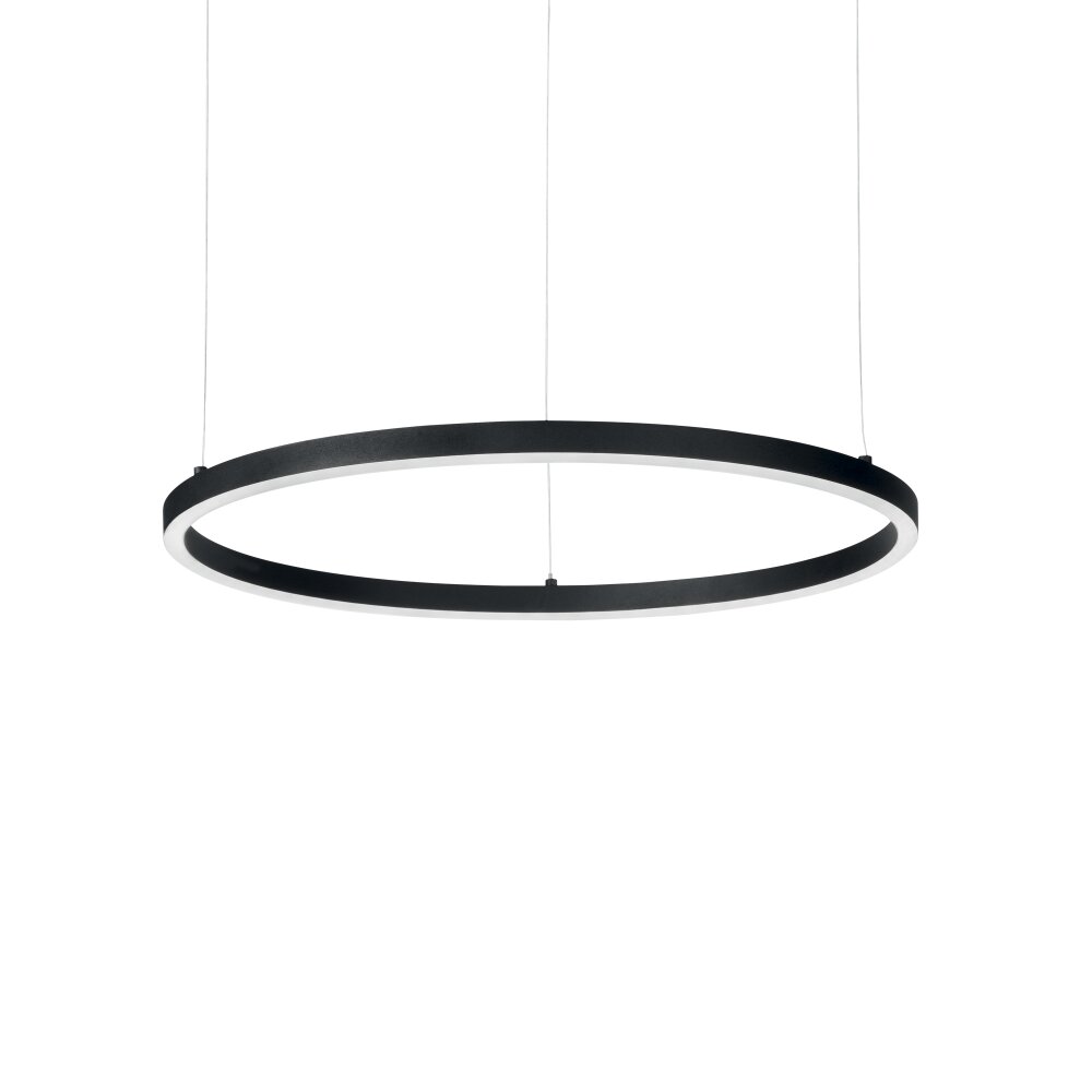 Suspension Ideallux ORACLE LED Noir, 1 lumière main product photo