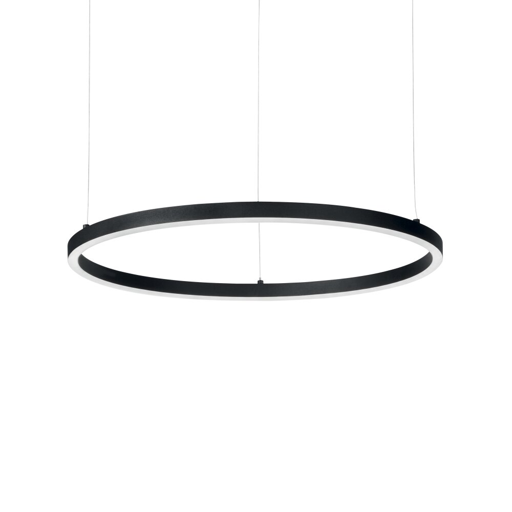 Suspension Ideallux ORACLE LED Noir, 1 lumière main product photo