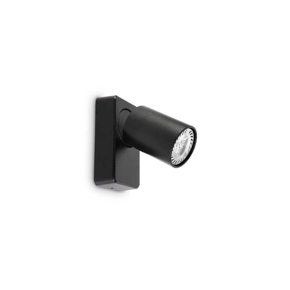Applique murale Ideallux RUDY Noir, 1 lumière main product photo