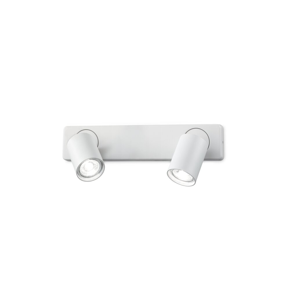 Applique murale Ideallux RUDY Blanc, 2 lumières main product photo