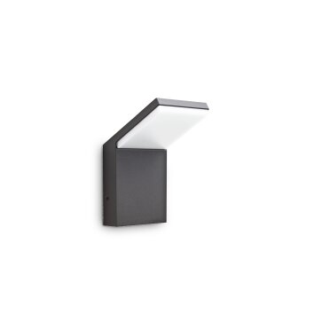 Applique murale d'extérieur Ideallux STYLE LED Anthracite, 1 lumière