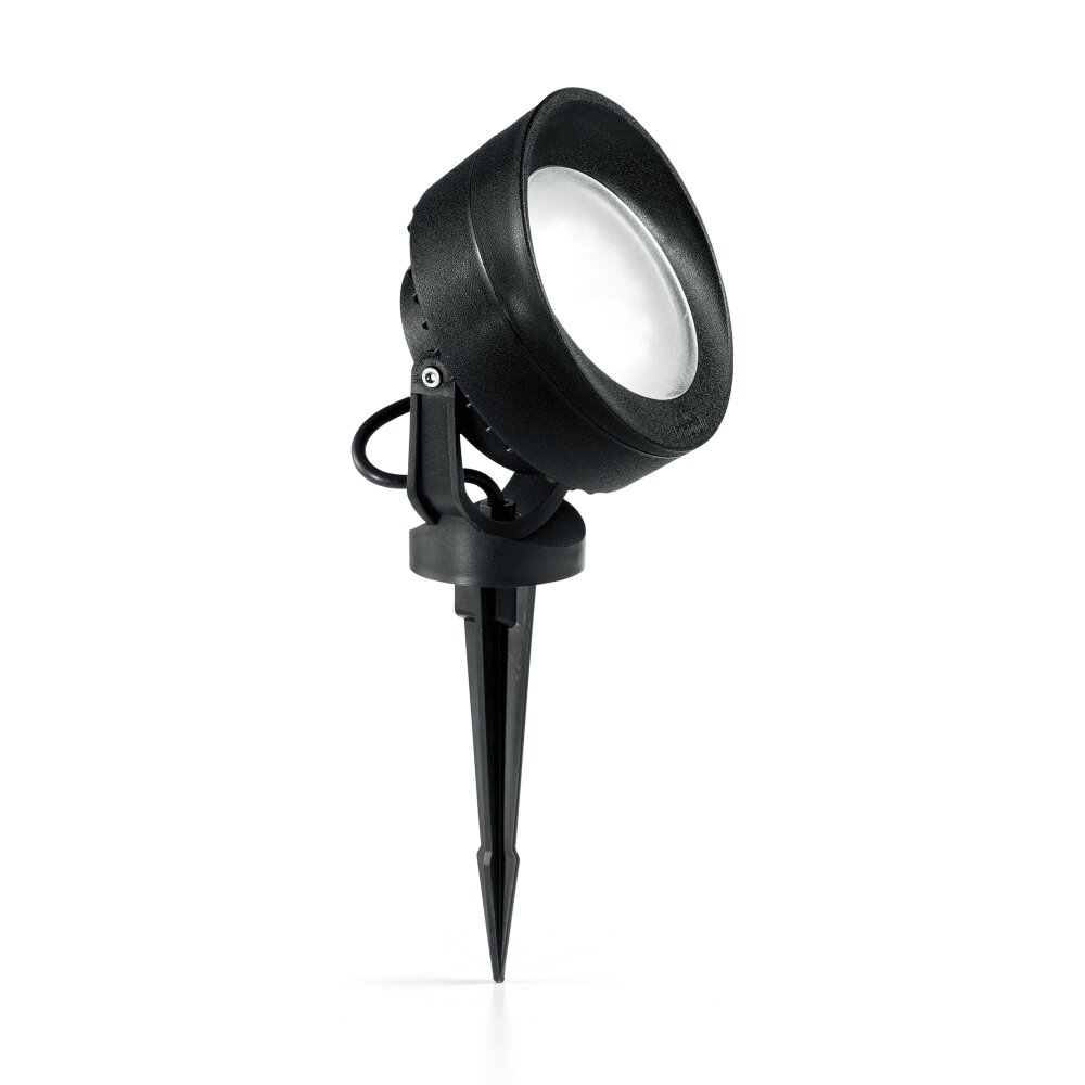 pique de terre Ideallux TOMMY Noir, 1 lumière main product photo