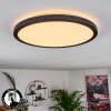 Panneau LED Boyero Noir, 1 lumière