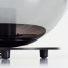 Lampe de table Ahanga Noir, 1 lumière