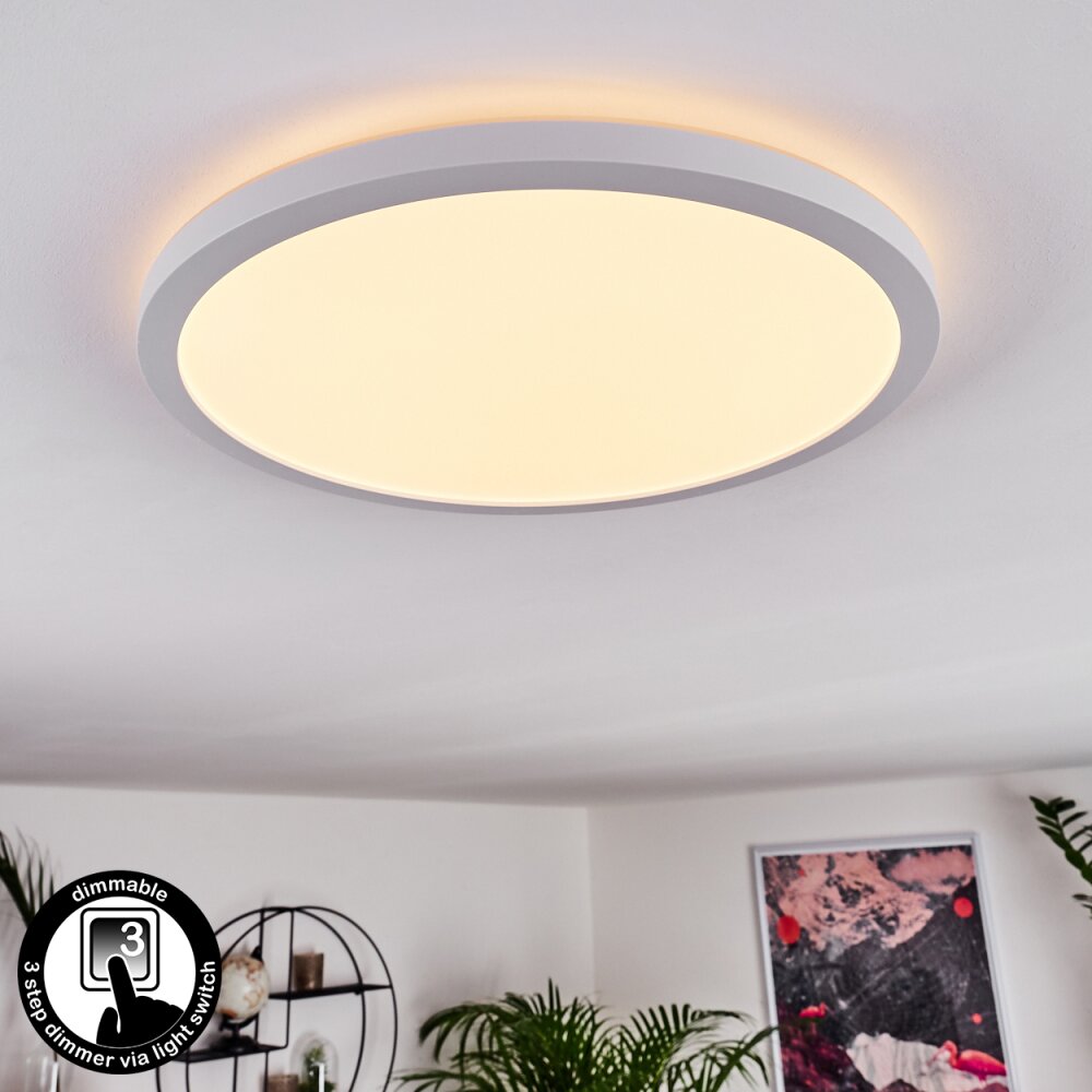 Panneau LED Boyero Blanc, 1 lumière main product photo
