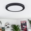 Panneau LED Canditas Noir, 1 lumière