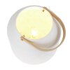 Lampe de table Steinhauer Porcelain Blanc, 1 lumière