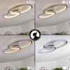 Plafonnier Baiyin LED Chrome, 1 lumière