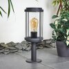 Borne lumineuse Riola Anthracite, 1 lumière