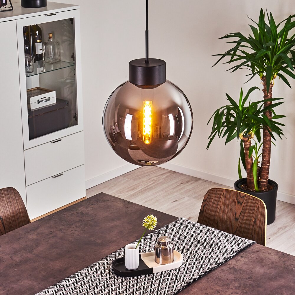 Suspension Cumuato Noir, 1 lumière main product photo