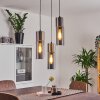 Suspension Dulcita Nickel mat, 3 lumières