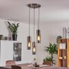 Suspension Dulcita Nickel mat, 3 lumières