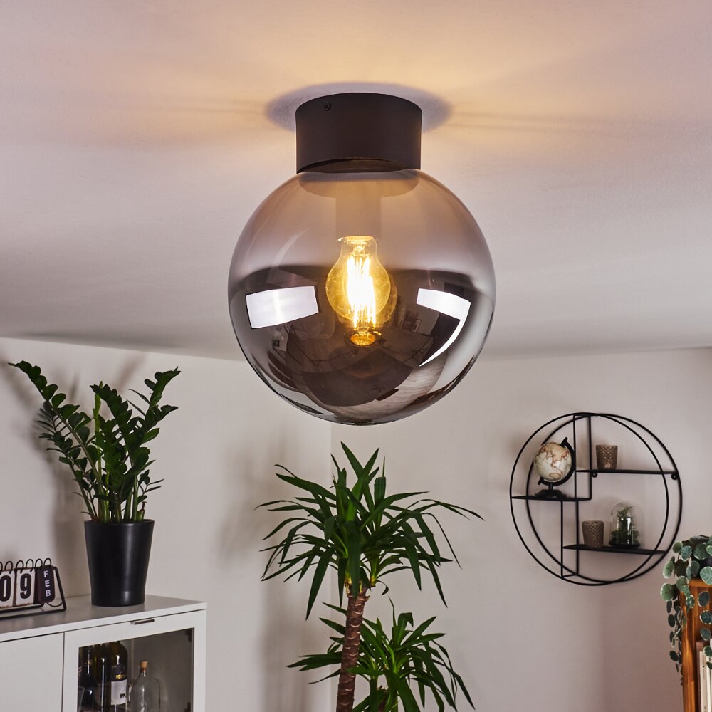 Plafonnier Cumuato Noir, 1 lumière main product photo