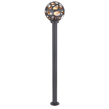 Borne lumineuse Globo HILARIO Anthracite, 1 lumière