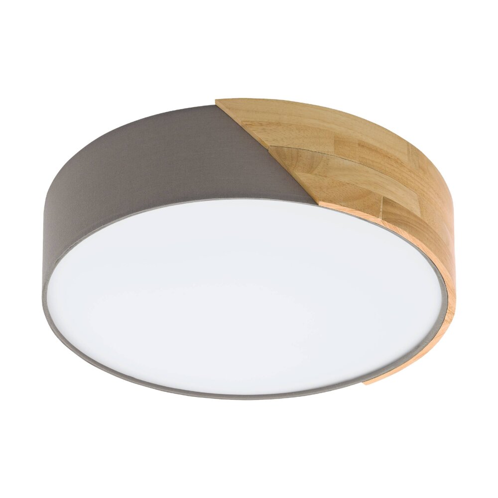 Plafonniers Eglo GRIMALDINO Bois clair, Taupe, 2 lumières main product photo
