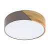 Plafonniers Eglo GRIMALDINO Bois clair, Taupe, 2 lumières