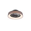 Ventilateur de plafond Reality Farsund LED Gris, 1 lumière, Télécommandes