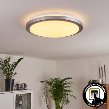 Plafonnier Sapioris LED Blanc, 1 lumière