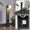 Borne lumineuse Swanek LED Anthracite, 1 lumière Borne lumineuse Swanek LED Anthracite, 1 lumière