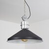 Suspension Chara Chrome, Noir, 1 lumière