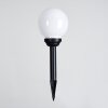 boule lumineuse Campinas LED Noir, Blanc, 1 lumière boule lumineuse Campinas LED Noir, Blanc, 1 lumière