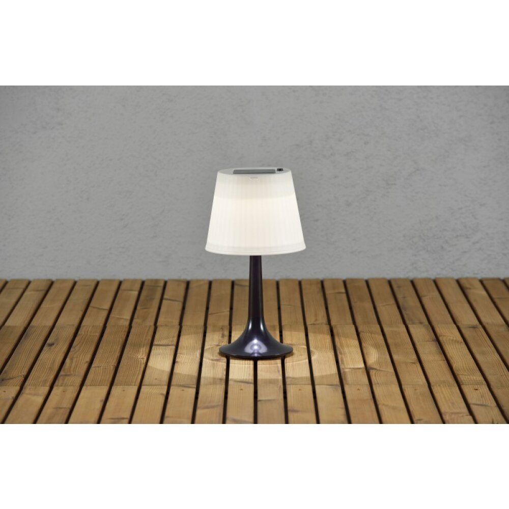 lampe solaire Konstsmide Assisi LED Noir main product photo