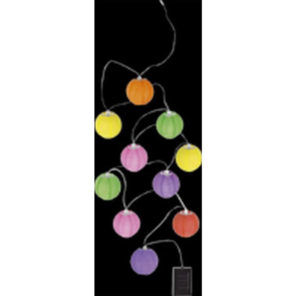 lampe solaire Globo SOLAR LED Multicolore, 10 lumières main product photo