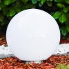 boule lumineuse Solar LED Acier inoxydable, 2 lumières